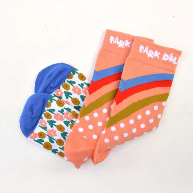 Park Deli Daisy Dot Socks MULTI パークデリ 靴下 ソックス スケート